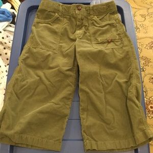 Girls lands end so 10 corduroy capris
